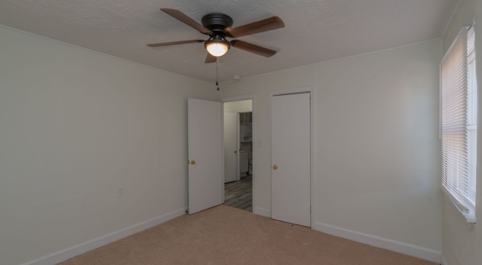 Section 8 welcome! $910 - 2 bed/1 bath house for rent in Augusta!! Appliances Included: Refrigerator, Electric Range, Electric Water Heater, Gas Wall Heater.