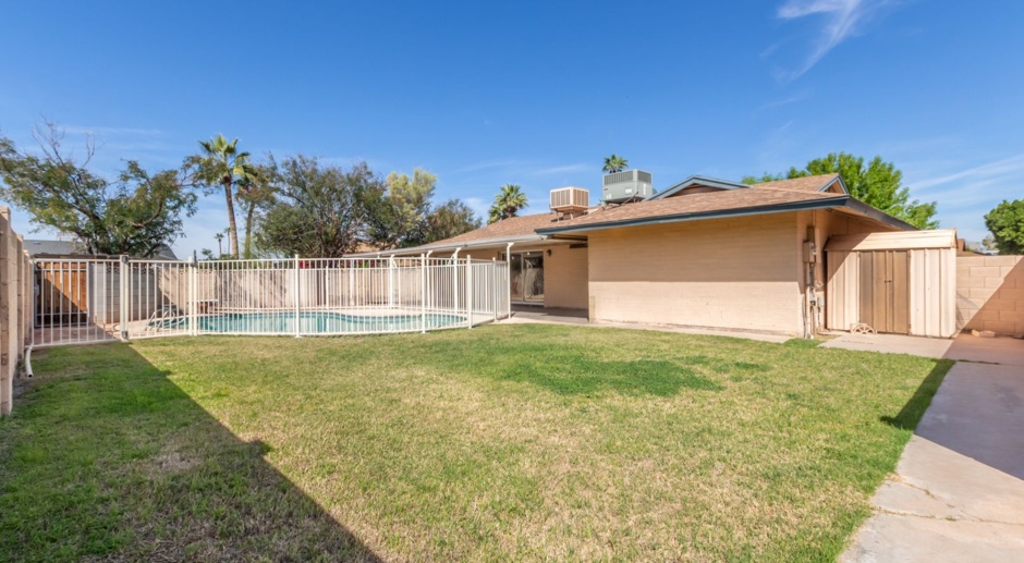 BEAUTIFUL TEMPE HOME WITH POOL! 
