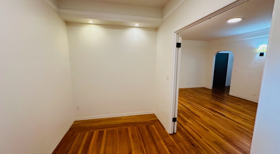 Hardwood Floors + Office Space: Charming, spacious 1 bed 1 bath apartment in Piedmont Ave. neighborhood 