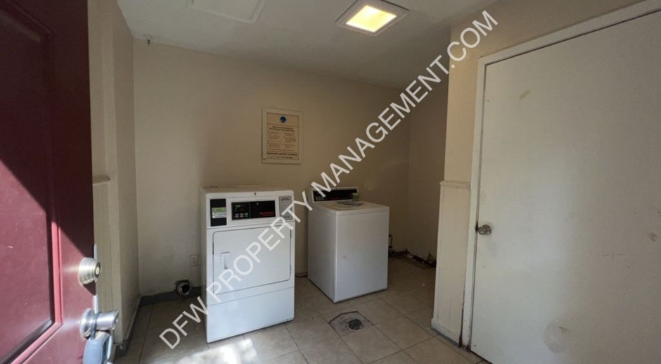 Two Bedroom, One Bathroom Apartment Home for Lease near UNT in Denton On Fry St