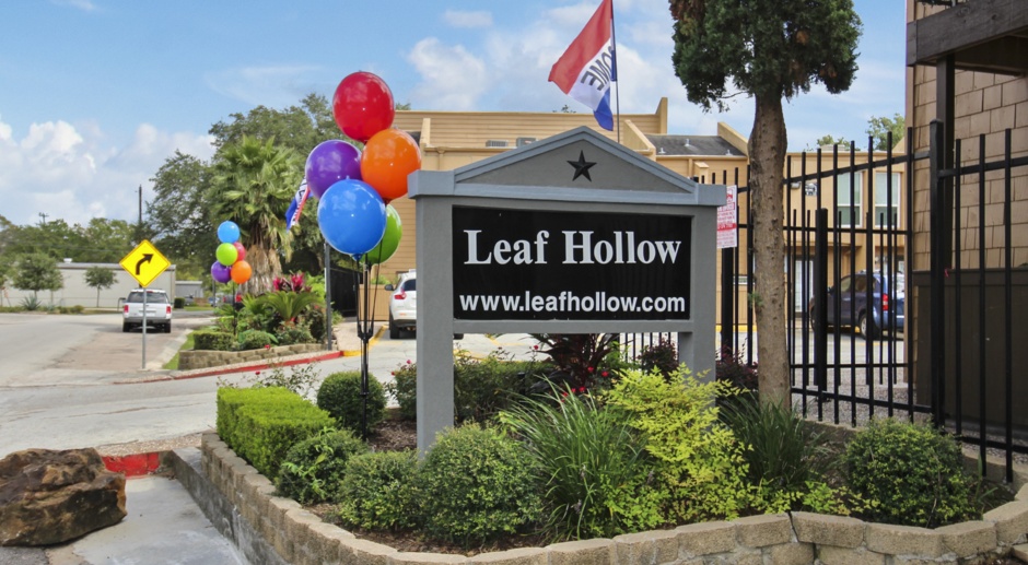 Leaf Hollow Apartments & Townhomes - Luxury Living in the hart of Spring Branch
