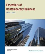 Essentials of Contemporary Business