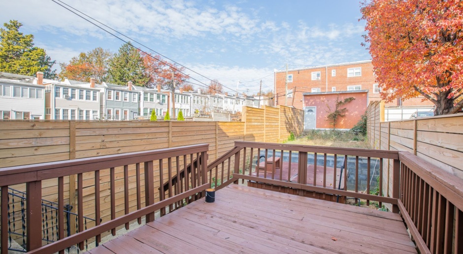 Beautiful 3 BR/2 BA Townhome in Petworth!