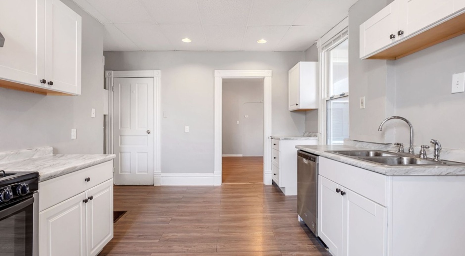 4/5 Bed 2 Bath - South Oakland, ALL UPDATED,.  Laundry, central air.  Off street parking included.  