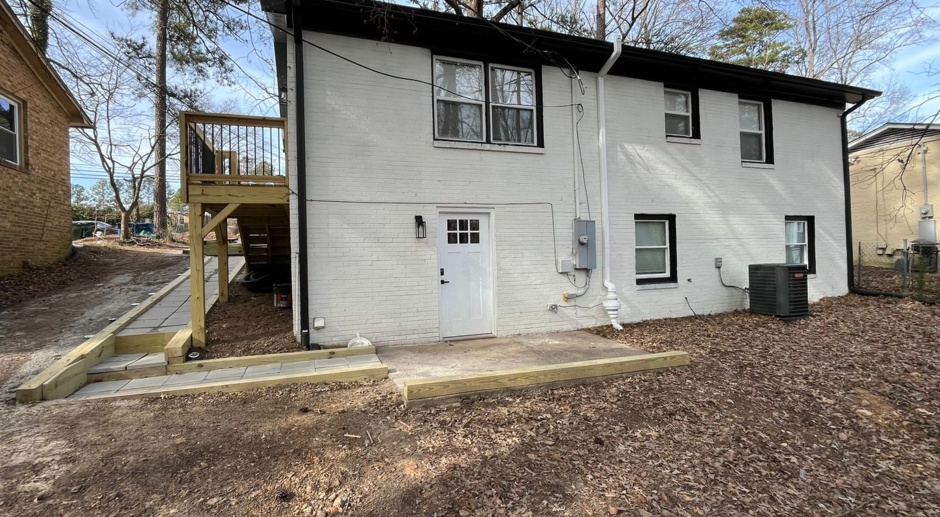 Convenient 2BD*, 2BA Home Near Downtown Durham with Assigned Off-Street Parking and Backyard