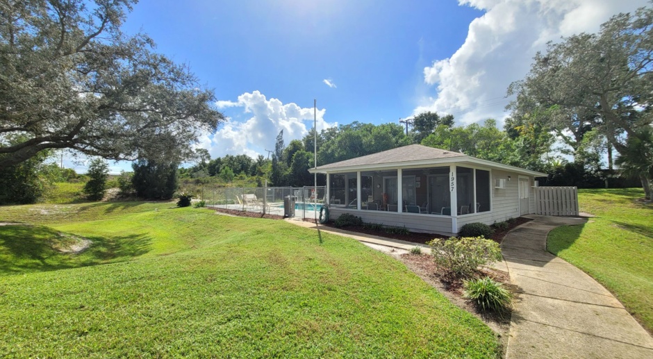 Renovated Quail Ridge with Screened Patio Home Located in North Cocoa Across from Walmart