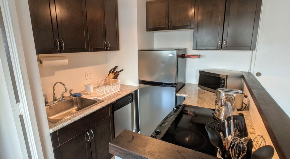 Fully Furnished 1-Bed 1-Bath No parking  @ Island Colony