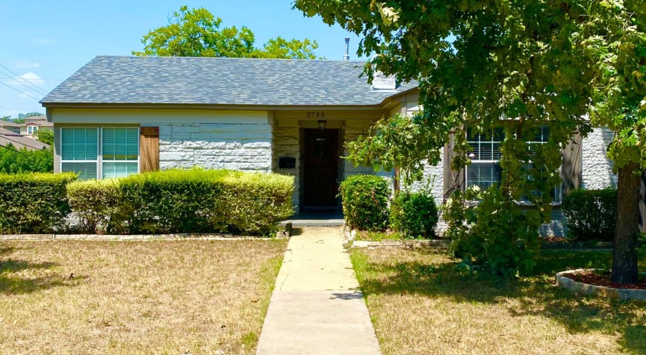 Walking distance to TCU, Remodeled, Perfect Yard for Entertaining 