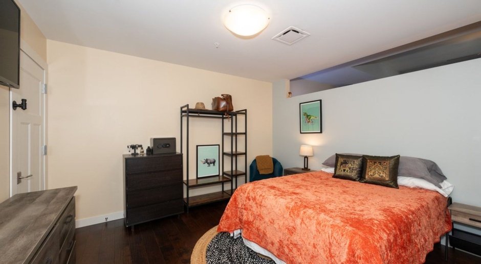 Turn-key Furnished Condo on Skywalk with Heated Parking! **Available Now! !