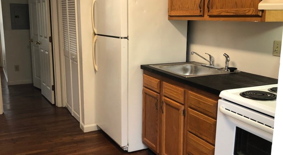 1 Bedroom Avail  AUGUST 2024!  $815 Monthly. Water, Trash Included!