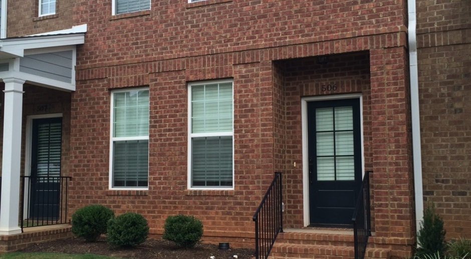 314 South: 2 Bedroom, 2.5 Bath Townhouse Just Minutes from Downtown Spartanburg.