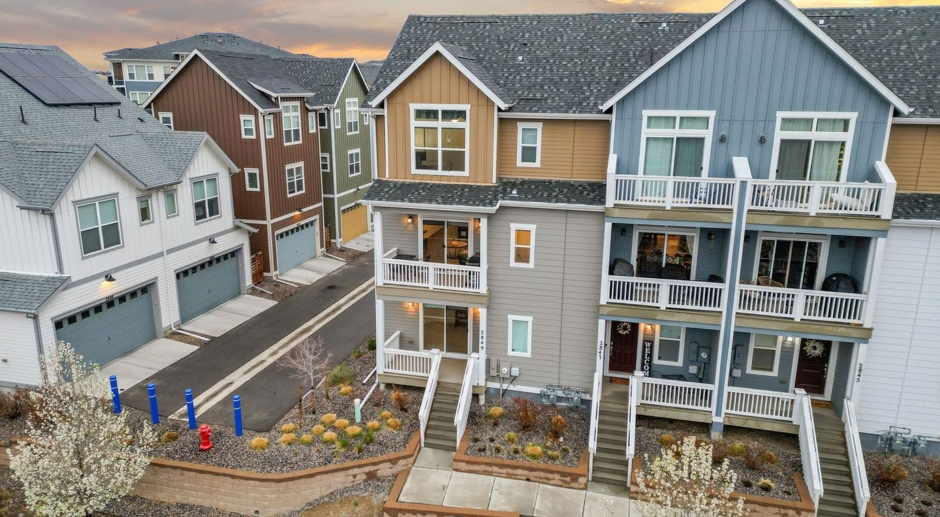 Charming 3-story townhome in the Iron Works Village neighborhood!