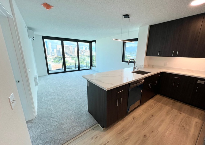 Apartments Near BRAND NEW 2 bed/2 bath with Parking at Ililani in Kakaako!