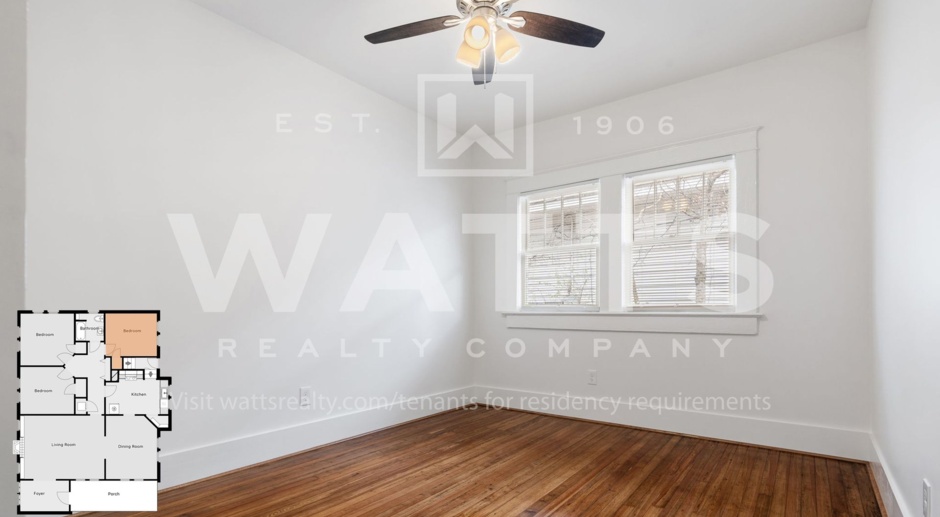 Newly Renovated 3 Bedroom Home in Woodlawn Community