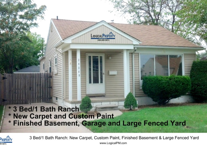 Houses Near 3/1 Freshened Ranch Fin Bsmnt 1.5 Grg New Carpet/Paint Fncd Yard