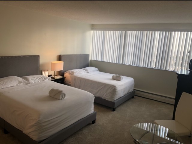 Furnished master bedroom with ocean views available from May 17th through June 13th near Brentwood and UCLA