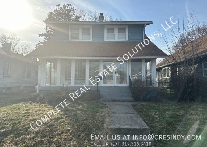 Houses Near Now Showing this 3BR, 2BA home located at 4220 Graceland Ave., Indianapolis, IN. 